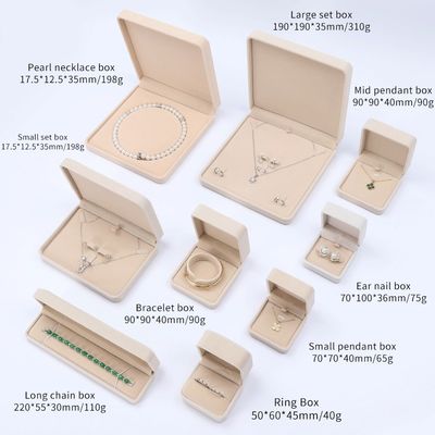 Wholesale Manufacturing Luxury Jewelry กล่องบรรจุสินค้าบุคคลสรรค์ สร้อยคอ สร้อยข้อมือ แหวนบรรจุสินค้ากล่องเครื่องประดับผ้าห่ม พร้อมโลโก้