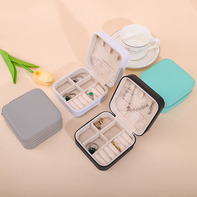 ซื้อ กล่องเครื่องประดับหนัง PU ลอยกระแส ซิปเปอร์ online manufacture