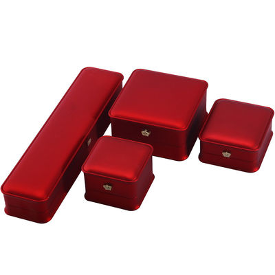 กล่องเครื่องประดับ Hanhong Custom Luxury Crown กล่อง LED สําหรับสร้อยข้อมือ สร้อยคอและแหวน