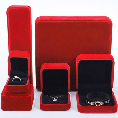 ซื้อ กล่องเครื่องประดับผ้าห่มระดับสูง สีหลายกล่องบรรจุเครื่องประดับ online manufacture