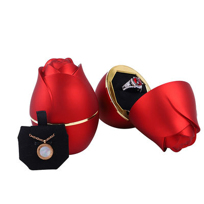 โลโก้ของลูกค้า 2022 กล่องบรรจุเครื่องประดับ LED เขียวสําหรับแหวนคอและข้อมือ