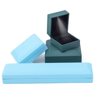 กล่องบรรจุเครื่องประดับสัญลักษณ์ Hanhong Velvet Stud Earrings Necklace Bracelet Box กล่องบรรจุเครื่องประดับ