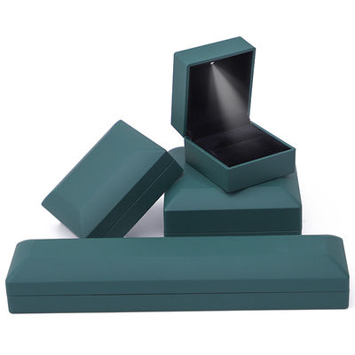 กล่องบรรจุเครื่องประดับสัญลักษณ์ Hanhong Velvet Stud Earrings Necklace Bracelet Box กล่องบรรจุเครื่องประดับ