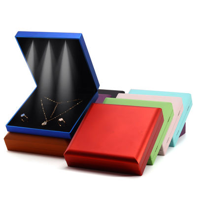 ซื้อ Hanhong Custom Logo White Light Jewels Packaging Box Set with Ring Necklace Earrings กล่องบรรจุเครื่องประดับสีขาว มีวงแหวน online manufacture