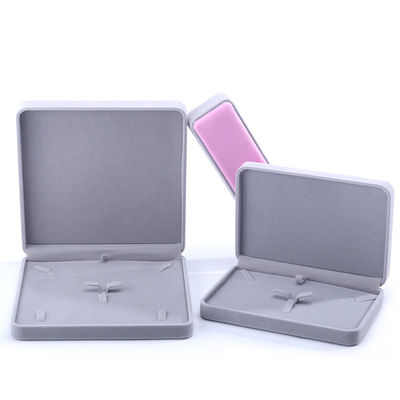 กล่องบรรจุเครื่องประดับผ้าห่มประเภท Custom Grade สําหรับสร้อยหูห้อยห้อย และแหวน