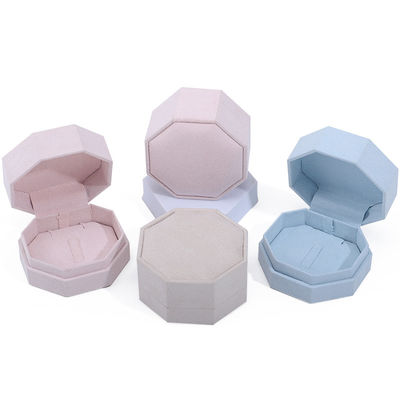 7.5*7.5cm กล่องเครื่องประดับผ้าห่มสําหรับการเดินทาง