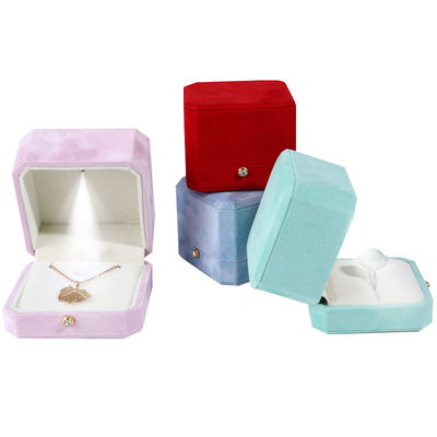 Hanhong Custom Rings กล่องเครื่องประดับบรรจุด้วยขนาดที่กําหนดเองและโลโก้ของลูกค้า