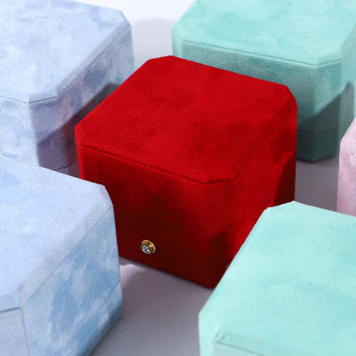 Hanhong Custom Rings กล่องเครื่องประดับบรรจุด้วยขนาดที่กําหนดเองและโลโก้ของลูกค้า