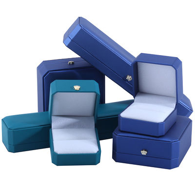 กล่องเครื่องประดับในวัสดุหนัง Hanhong Custom High End Gift Box สําหรับสินค้าหรู