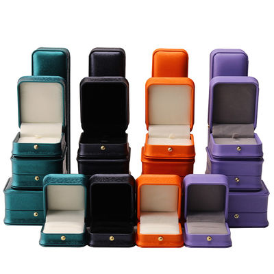 ปรับแต่ง Hanhong 2023 วงแหวนของขวัญหรูกล่องเครื่องประดับ แพคเกจกล่องโลโก้