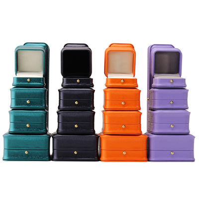 ปรับแต่ง Hanhong 2023 วงแหวนของขวัญหรูกล่องเครื่องประดับ แพคเกจกล่องโลโก้