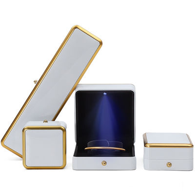 ราคาสูง Luxury Light Up กล่องเครื่องประดับ กล่องเก็บเครื่องประดับ