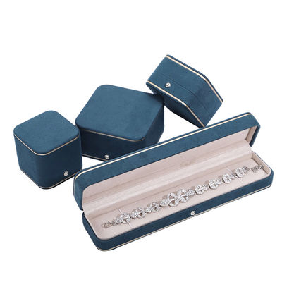 กล่องเครื่องประดับ Hanhong Custom Velvet Box สําหรับสร้อยคอ สร้อยข้อมือ หูหูและแหวน