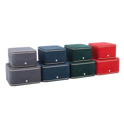 กล่องเครื่องประดับ Hanhong Custom Velvet Box สําหรับสร้อยคอ สร้อยข้อมือ หูหูและแหวน