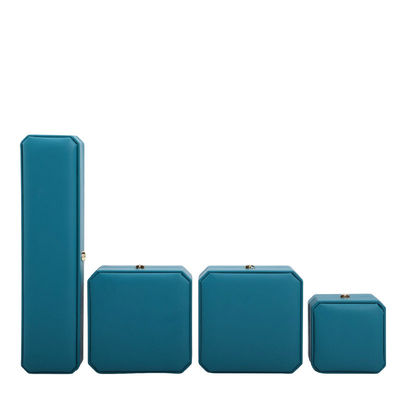 ซื้อ Hanhong Crown Shape Cyan PU กล่องเครื่องประดับหนัง เหมาะสําหรับสร้อยข้อมือ และแหวน online manufacture