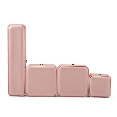 ซื้อ กล่องเครื่องประดับสีหนังสําหรับแฮนฮอง สร้อยข้อมือทองแบบฝาก online manufacture