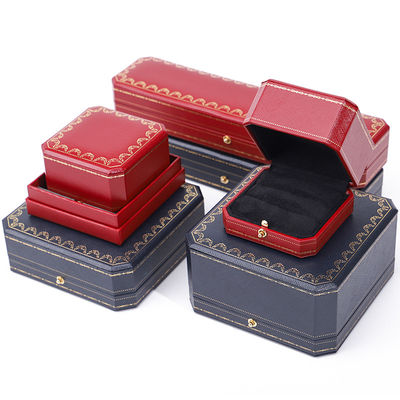 ซื้อ สี่เหลี่ยม 12*12*4.5cm กล่องบรรจุเครื่องประดับตามสั่ง สําหรับสร้อยหูวงแหวนคอ online manufacture