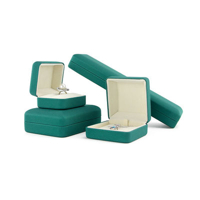 กล่องเครื่องประดับ สร้อยคอเหล็กกล่องแหวนสําหรับขนาดที่กําหนดเอง เกรด Hanhong Emerald
