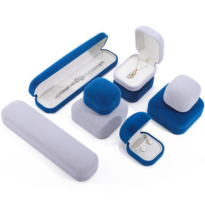 ซื้อ กล่องบรรจุเครื่องประดับสี่เหลี่ยมที่กําหนดเองสําหรับแหวนหูห้อยคอแขวน online manufacture