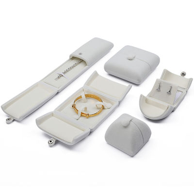 ซื้อ กล่องของขวัญเครื่องประดับสีขาว สวยงาม กล่องบรรจุของหรู สําหรับแหวน Pendant online manufacture