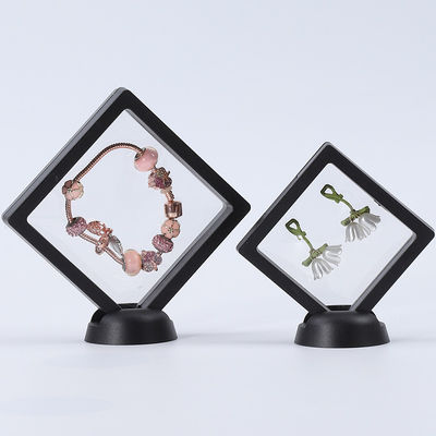 กล่องป้องกันพลาสติกสีดํา สําหรับเครื่องประดับ