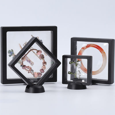 กล่องป้องกันพลาสติกสีดํา สําหรับเครื่องประดับ