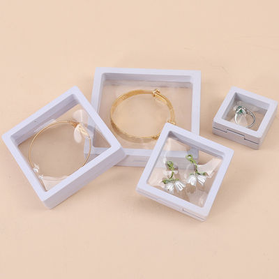 ซื้อ กล่องแขวนผนัง PE สีขาวธรรมดา กล่องเครื่องประดับพลาสติกลอย online manufacture