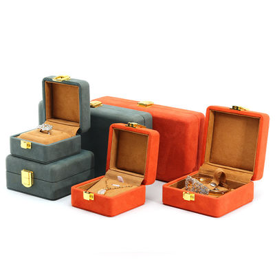 ซอฟท์ทัช แวลเวท กล่องเครื่องประดับ Packaging Sets Multi Color สําหรับเก็บนาฬิกาหรู