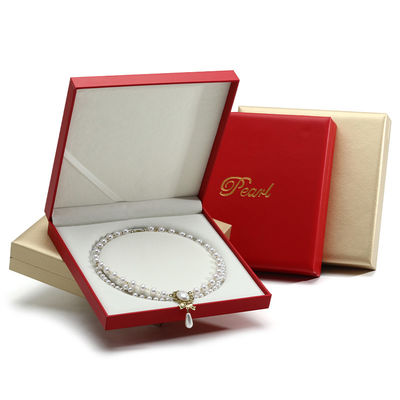 เครื่องจัดบรรจุเครื่องประดับหนัง PU หลายฟังก์ชันที่อร่อยสําหรับเครื่องประดับเพชร