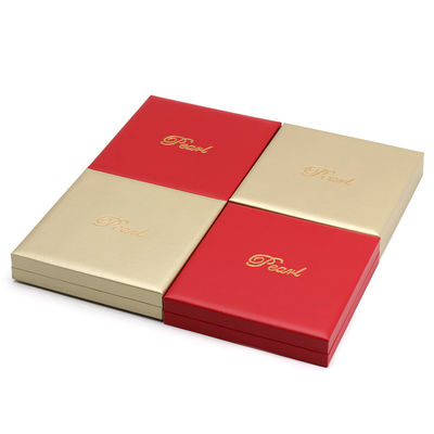 เครื่องจัดบรรจุเครื่องประดับหนัง PU หลายฟังก์ชันที่อร่อยสําหรับเครื่องประดับเพชร