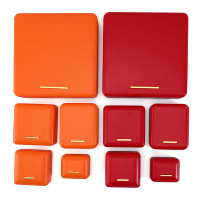 กล่องเก็บเครื่องประดับหนัง PU สีหลากหลาย