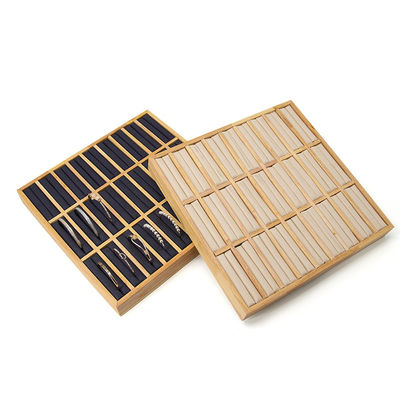ซื้อ 3x9 ผสมผสาน ไม้แข็ง เครื่องประดับ แหวนการจัดเก็บ ธารก์จานแสดง สําหรับโชว์หรู online manufacture