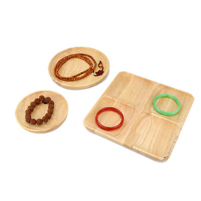 ซื้อ รูปทรงหลายประเภท เครื่องประดับจอแสดงจาน สร้อยข้อมือไม้ จอแสดงจาน online manufacture