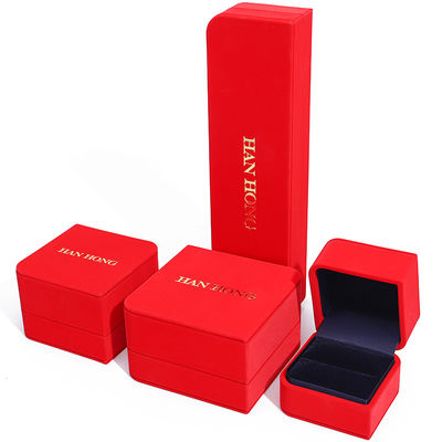 ซื้อ กล่องเครื่องประดับหนัง PU สูตรหินแดง Arc แผ่นผงผงผงสําหรับบรรจุสินค้าหรู online manufacture
