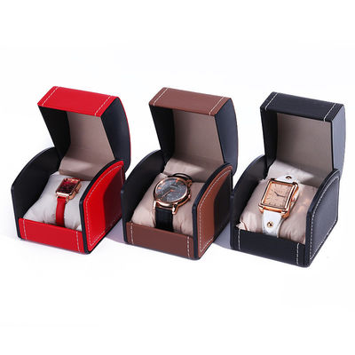 Flip Open Deluxe Handmade Leather Watch Case เงินทรัพย์ แพคเกจ ผ้าปิดนาฬิกา