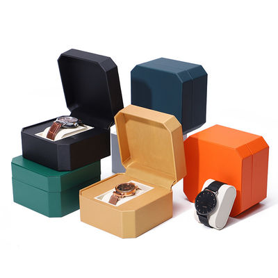 ซื้อ กล่องนาฬิกาหนังหรู สีแปดเหลี่ยม สวยเลิศ พร้อมผ้าห่มอ่อน สําหรับของขวัญ online manufacture