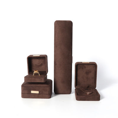 hign end หรูหรา flannel velvet เครื่องประดับกล่องสําหรับสายแขน สร้อยคอ แหวนหู
