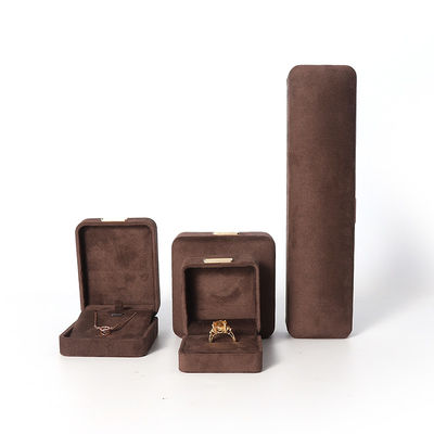 hign end หรูหรา flannel velvet เครื่องประดับกล่องสําหรับสายแขน สร้อยคอ แหวนหู