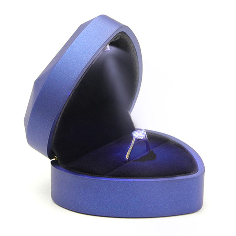 กล่องเครื่องประดับ LED สําหรับแหวนหรูห้อยห้อยหูและข้อมือ ติดต่อเราตอนนี้